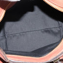 Chloe Etel Hand Bag Leather 2way Pink Gold Auth BA3475-16