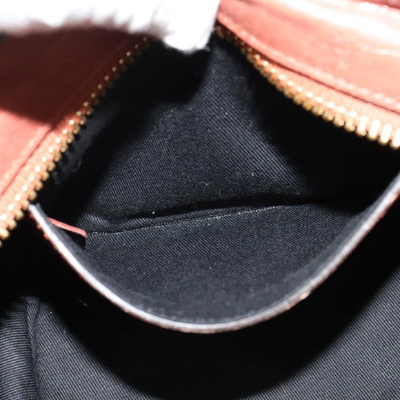 Chloe Etel Hand Bag Leather 2way Pink Gold Auth BA3475