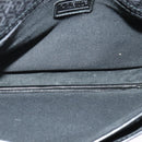 LOEWE Anagram Shoulder Bag Canvas Black Gold Auth BA3478-11