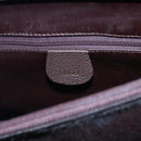 GUCCI Bamboo Hand Bag Suede Brown Gold 002 2853 0260 0 Auth BA348-18