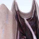 GUCCI Bamboo Hand Bag Suede Brown Gold 002 2853 0260 0 Auth BA348-20