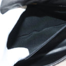 BALLY Hand Bag Leather Black Gold Auth BA3481-12