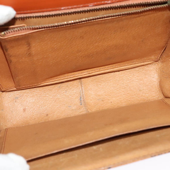 MCM Logogram Vicetos Shoulder Bag PVC Leather Brown Gold Auth BA3483