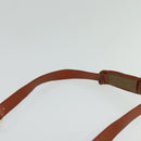 MCM Logogram Vicetos Shoulder Bag PVC Leather Brown Gold Auth BA3483-8