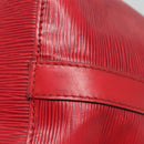 LOUIS VUITTON Epi Petit Noe Shoulder Bag Red M44107 LV Auth BA3486-18