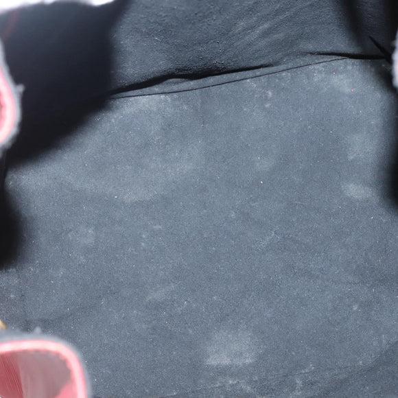 LOUIS VUITTON Epi Petit Noe Shoulder Bag Red M44107 LV Auth BA3486