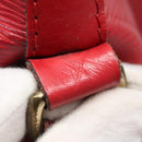 LOUIS VUITTON Epi Petit Noe Shoulder Bag Red M44107 LV Auth BA3486-12