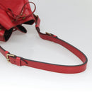 LOUIS VUITTON Epi Petit Noe Shoulder Bag Red M44107 LV Auth BA3486-7