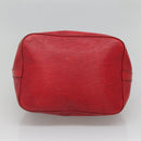 LOUIS VUITTON Epi Petit Noe Shoulder Bag Red M44107 LV Auth BA3486-5