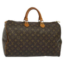 LOUIS VUITTON Monogram Speedy 40 Hand Bag M41522 LV Auth BA3490-1