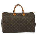 LOUIS VUITTON Monogram Speedy 40 Hand Bag M41522 LV Auth BA3490-13