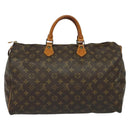 LOUIS VUITTON Monogram Speedy 40 Hand Bag M41522 LV Auth BA3490-2