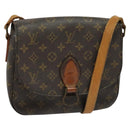 LOUIS VUITTON Monogram Saint Cloud GM Shoulder Bag M51242 LV Auth BA3492-1