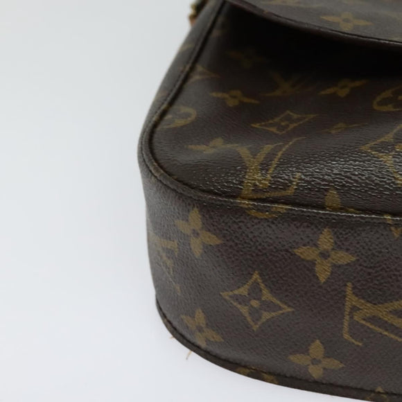 LOUIS VUITTON Monogram Saint Cloud GM Shoulder Bag M51242 LV Auth BA3492