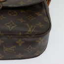 LOUIS VUITTON Monogram Saint Cloud GM Shoulder Bag M51242 LV Auth BA3492-16