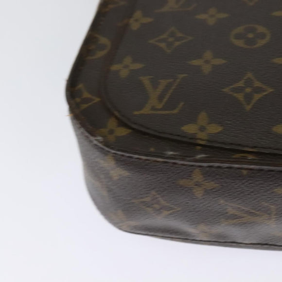 LOUIS VUITTON Monogram Saint Cloud GM Shoulder Bag M51242 LV Auth BA3492