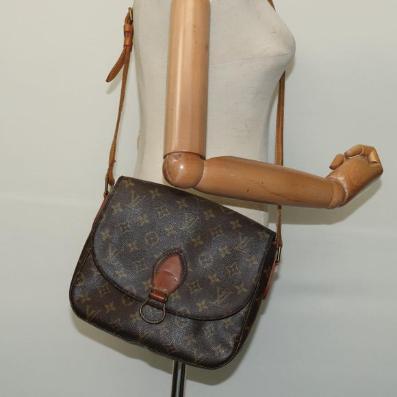 LOUIS VUITTON Monogram Saint Cloud GM Shoulder Bag M51242 LV Auth BA3492