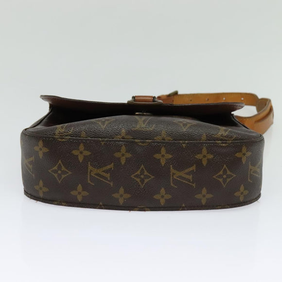 LOUIS VUITTON Monogram Saint Cloud GM Shoulder Bag M51242 LV Auth BA3492