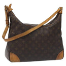 LOUIS VUITTON Monogram Boulogne 35 Shoulder Bag M51260 LV Auth BA3493-1