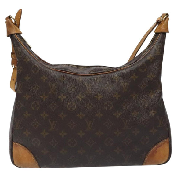 LOUIS VUITTON Monogram Boulogne 35 Shoulder Bag M51260 LV Auth BA3493