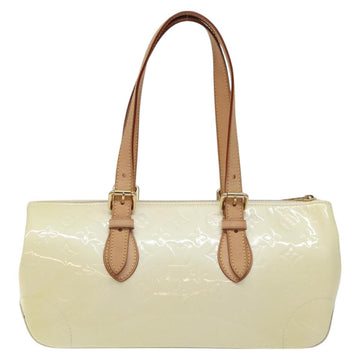 LOUIS VUITTON Monogram Vernis Rosewood Avenue Hand Bag Perle M93508 Auth BA3496 - 0