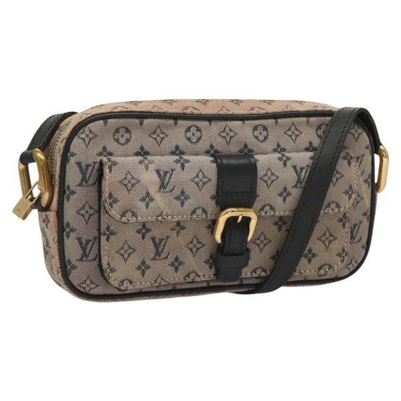 LOUIS VUITTON Monogram Mini Juliet MM Shoulder Bag Blue M92004 LV Auth BA3497