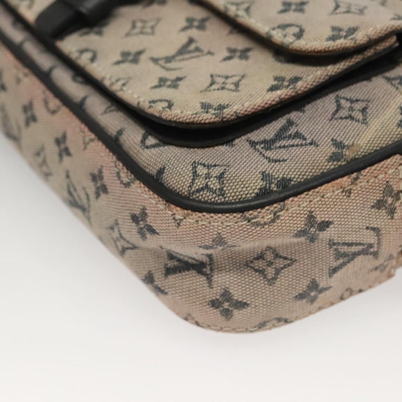 LOUIS VUITTON Monogram Mini Juliet MM Shoulder Bag Blue M92004 LV Auth BA3497