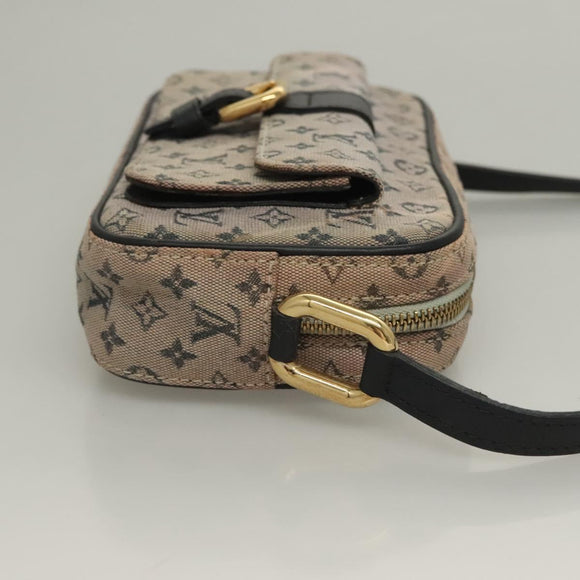 LOUIS VUITTON Monogram Mini Juliet MM Shoulder Bag Blue M92004 LV Auth BA3497