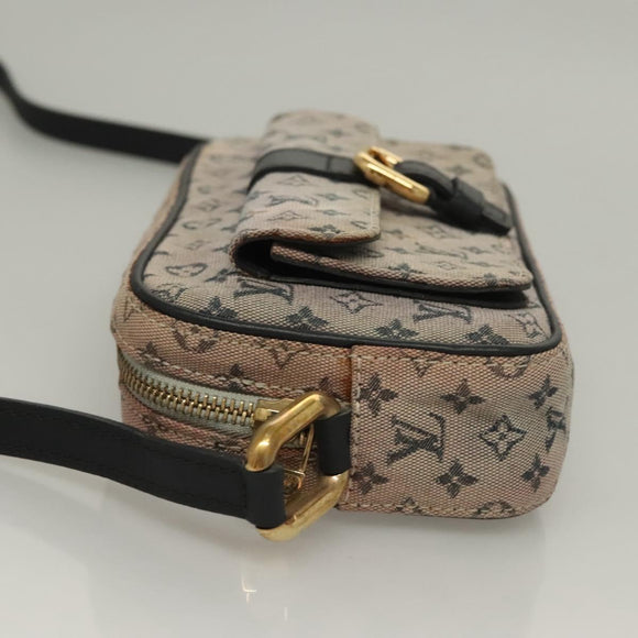 LOUIS VUITTON Monogram Mini Juliet MM Shoulder Bag Blue M92004 LV Auth BA3497