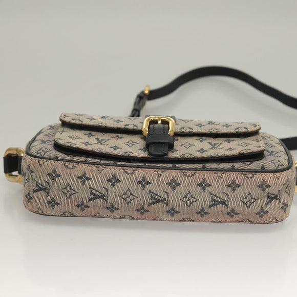 LOUIS VUITTON Monogram Mini Juliet MM Shoulder Bag Blue M92004 LV Auth BA3497