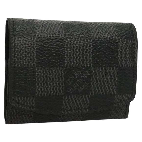 LOUIS VUITTON Damier Ebene Cuff Case LV Auth BA3498