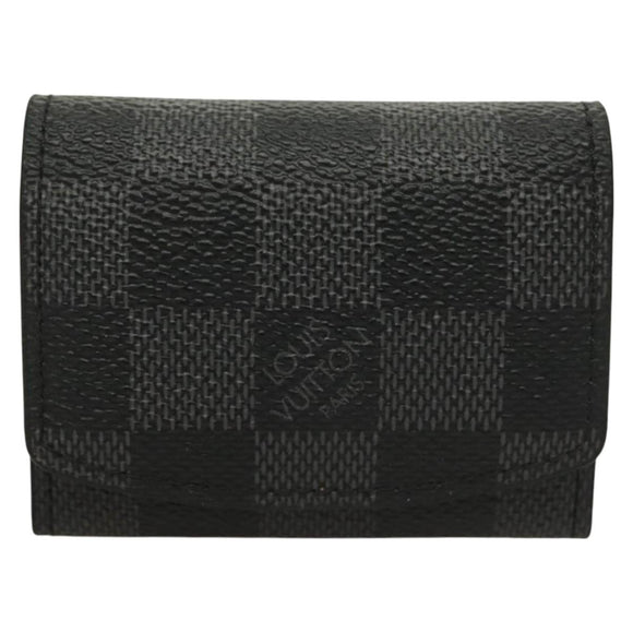 LOUIS VUITTON Damier Ebene Cuff Case LV Auth BA3498