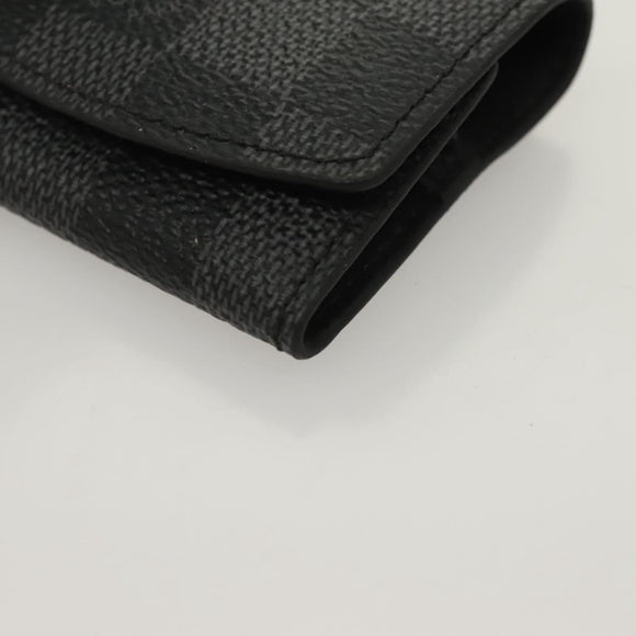 LOUIS VUITTON Damier Ebene Cuff Case LV Auth BA3498