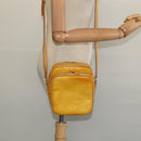 LOUIS VUITTON Monogram Vernis Wooster Bag Lime Yellow M91075 LV Auth BA3504-22