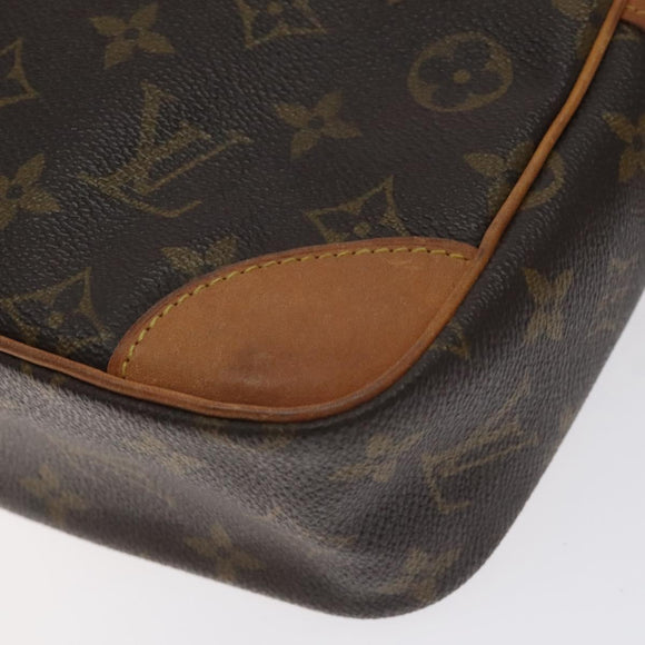 LOUIS VUITTON Monogram Compiegne 28 Clutch Bag M51845 LV Auth BA3505