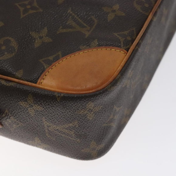 LOUIS VUITTON Monogram Compiegne 28 Clutch Bag M51845 LV Auth BA3505