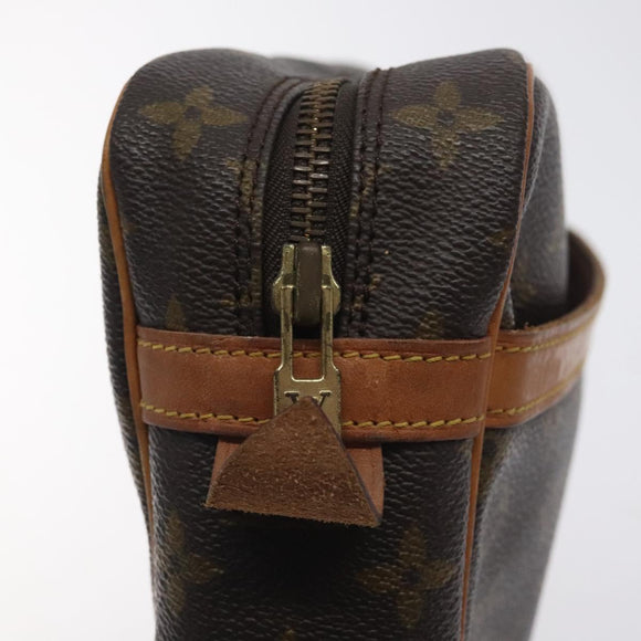 LOUIS VUITTON Monogram Compiegne 28 Clutch Bag M51845 LV Auth BA3505