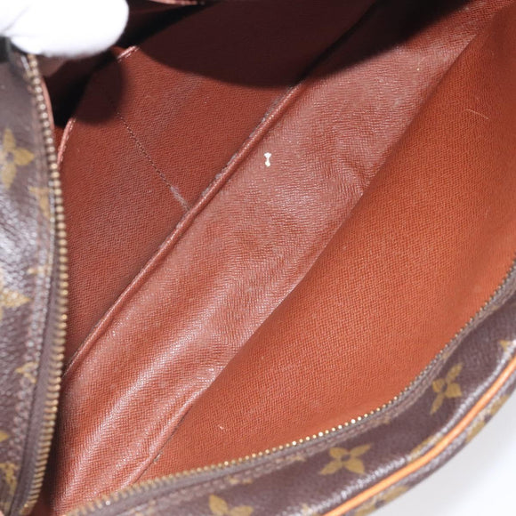 LOUIS VUITTON Monogram Compiegne 28 Clutch Bag M51845 LV Auth BA3505