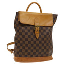 LOUIS VUITTON Damier Ebene Arlucan Backpack N99038 LV Auth BA3508-1