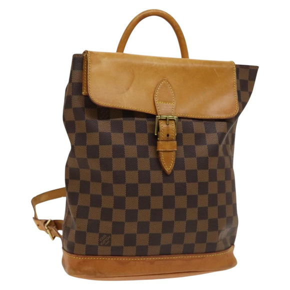 LOUIS VUITTON Damier Ebene Arlucan Backpack N99038 LV Auth BA3508