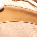 GUCCI Micro GG Supreme Shoulder Bag PVC Leather Brown Gold Auth BA351-12