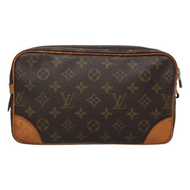 LOUIS VUITTON Monogram Marly Dragonne GM Clutch Bag M51825 LV Auth BA3510 - 0