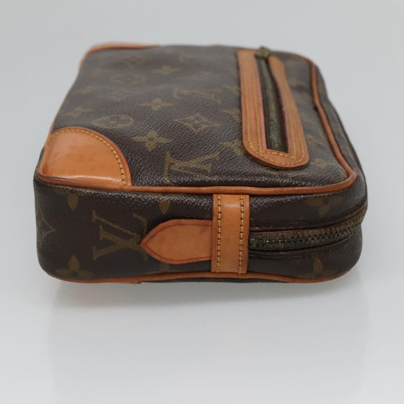 LOUIS VUITTON Monogram Marly Dragonne GM Clutch Bag M51825 LV Auth BA3510