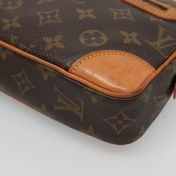 LOUIS VUITTON Monogram Marly Dragonne GM Clutch Bag M51825 LV Auth BA3510