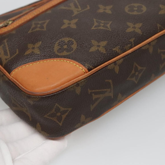 LOUIS VUITTON Monogram Marly Dragonne GM Clutch Bag M51825 LV Auth BA3510