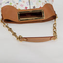 LOUIS VUITTON Monogram Multicolor Judy MM Bag 2Way White M40255 LV Auth BA3511SAV-7