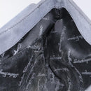 Salvatore Ferragamo Vala Shoulder Bag Suede Gray Silver Auth BA3518-17