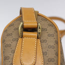 GUCCI Micro GG Supreme Web Sherry Line Bag PVC Brown 001 115 0918 Auth BA352-10