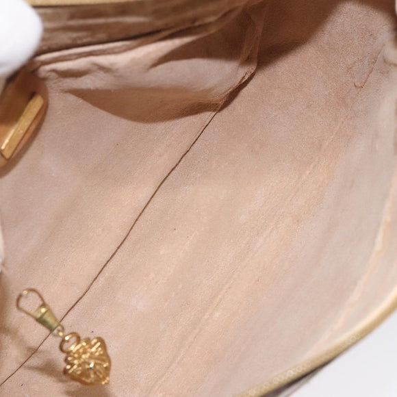 GUCCI Micro GG Supreme Web Sherry Line Bag PVC Brown 001 115 0918 Auth BA352