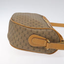 GUCCI Micro GG Supreme Web Sherry Line Bag PVC Brown 001 115 0918 Auth BA352-3